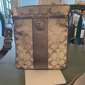 Coach Gray Messenger Bag